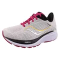 Saucony Women's Guide 14, Alloy/Cherry, 10 Wide