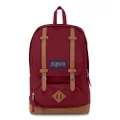 JanSport Cortlandt 15-inch Laptop Backpack-25 Liter School and Travel Pack, Russet Red, One Size