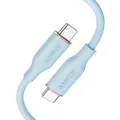 Anker USB-C to USB-C Cable, 643 Cable 100W 3ft, USB 2.0 Type C Charging Cable Fast Charge for MacBook Pro 2020, iPad Pro 2020, iPad Air 4, iPad Mini 6, Galaxy S21, Pixel, Switch (Misty Blue)