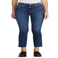 PAIGE Women's Sarah Slim Jeans, Roam, Blue, 26