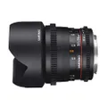 SAMYANG 10mm T3.1 VDSLR ED AS NCS CS II for Nikon F APS-C with Follow Focus Gear