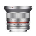 Samyang 12mm F2.0 NCS CS Canon M Camera Lens - Silver