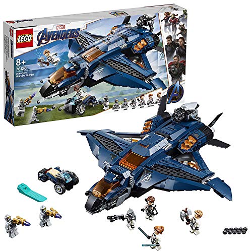 LEGO Marvel Avengers: Avengers Ultimate Quinjet 76126 Toy Building Kit, New 2019 (838 Pieces)