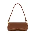JW PEI Joy Shoulder Bag Women Small Purse Vegan Leather Trendy Handbags Teen girls Crossbody Bags 90s, Brown