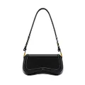 JW PEI Joy Shoulder Bag Women Small Purse Vegan Leather Trendy Handbags Teen girls Crossbody Bags 90s, Black