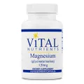 Vital Nutrients - Magnesium (Glycinate/Malate) 120 mg - Magnesium for Sensitive Individuals - Supports Heart Health and Calcium Absorption - 100 Vegetarian Capsules per Bottle