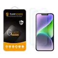 Supershieldz (2 Pack) Anti Glare (Matte) Screen Protector Designed for Apple iPhone 13 and iPhone 13 Pro (6.1 inch) [Tempered Glass] Anti Scratch, Bubble Free