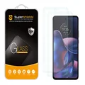 (2 Pack) Supershieldz Designed for Motorola Edge (2022) Tempered Glass Screen Protector, Anti Scratch, Bubble Free