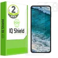 IQShield Screen Protector Compatible with Samsung Galaxy Z Flip 3 (2-Pack) Anti-Bubble Clear TPU Film