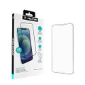 Pelican Protector Series iPhone 14 Screen Protector - 6.1 Inch [Matte Finish] Durable Shatterproof 9H Tempered Glass Film with Anti Scratch, Smooth Touch, Silicone Bumpers for Easy Install