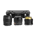 Lensbaby Pro Kit with Velvet 85, Burnside 35 and Twist 60 for Canon EF