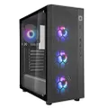 SilverStone Technology FARA R1 PRO, Tempered glass mid tower ATX chassis with ARGB, SST-FAR1B-PRO