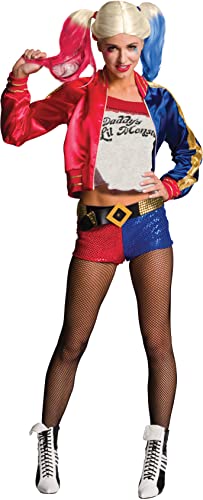 Rubie's Women's Suicide Squad Deluxe Harley Quinn Costume - multi - Small