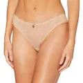 Emporio Armani Women's Lace Thong, Nude, Large