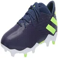 adidas Kids' Nemeziz Messi 19.3 Fg Sneaker, Indigo/Green/Purple, 9