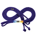 Just Jump It 16' Foot Single Jump Rope - Active Outdoor Youth Fitness - Double Dutch Length - Purple