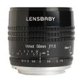 Lensbaby LB-V56BN Velvet 56" Lens for Nikon F Camera