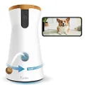 Furbo 360° Dog Camera: New Rotating 360° View Wide-Angle Pet Camera with Treat Tossing, Colour Night Vision, 1080p HD Pan, 2-Way Audio, Barking Alerts, WiFi, Designed for Dogs