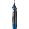 Remington Mens Battery Operated Nose, Ear and Eyebrow Hair Trimmer, Showerproof - NE3850