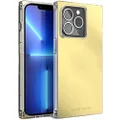 Case-Mate BLOX iPhone 14 Pro Case - Gilded Age Gold [10FT Drop Protection] [Compatible with MagSafe] Magnetic Cover with Square Edges for iPhone 14 Pro 6.1", Anti-Scratch, Shockproof, Slim Fit