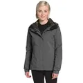 THE NORTH FACE Women's Thermoball™ Eco Triclimate® Jacket, TNF Dark Grey Heather/New Taupe Green Vapor Ikat Print, S