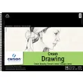Canson Artist Series Cream Drawing Pad 18" x 24", Top Wire Bound, 24 Sheets (100510976)