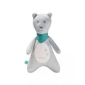 myHummy Baby Sleep Soother Teddy Bear (Boy) Plush Sound Machine with 5 White Noise Sound Options - 60 Minute or 12 Hour Continuous Options