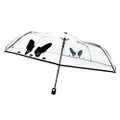 SMATI Clear folding umbrella windproof - Compact - Automatic Open - Sturdy - French Bulldogs - French Design