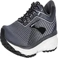 Brooks Men's Ghost 12, Black/Pearl/Oyster, 10 D
