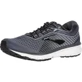 Brooks Men's Ghost 12, Black/Pearl/Oyster, 10 D
