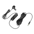 Boya BY-M1-PRO Premium Universal Omnidirectional Lavalier Microphone for Cameras, Smartphones, Tablets, Computers, Recorders & More, Black