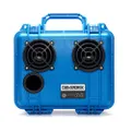 DemerBox: Waterproof, Portable, and Rugged Outdoor Bluetooth Speakers. Loud Sound + Deep Bass, 40+ hr Battery Life, Dry Box + USB Charging, Multi-Pairing Party Mode. Built to Last + Fully Serviceable