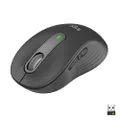 Logitech Signature M650 Wireless Mouse – For Small to Medium Hands, 2 Years Battery Life, Silent Clicking, Adjustable Side Buttons, Bluetooth, for PC/Mac/Multiple Devices/Chromebook - Graphite