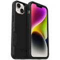 OtterBox iPhone 14 Plus Commuter Series Case - BLACK, slim & tough, pocket-friendly, with port protection
