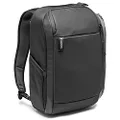 Manfrotto MB MA2-BP-H Camera Bag, MA2, Hybrid, 3-Way Back, 3.6 gal (17 L), Carry-on Type, Tripod Mounted, 3-Way Type, Rain Cover, Black