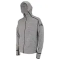 adidas Men's ZNE Fast Release Hoodie, Grey Large
