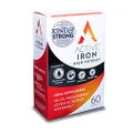 Active Iron High Potency, Non-Constipating, Iron Supplements, 25mg, 60 Capsules, Helps Strengthen Your Immune System