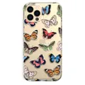 Velvet Caviar Compatible with iPhone 13 Pro Case Butterfly [8ft Drop Tested] Cute Protective Clear Phone Cases for Women
