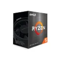 AMD Ryzen 5 5500 6-Core, 12-Thread Unlocked Desktop Processor with Wraith Stealth Cooler, Ceramic Gray