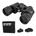 Celestron – EclipSmart Safe Solar Eclipse Binoculars – ISO 12312-2 Compliant – Full-Size Solar Binoculars – 10x Magnification – View the Sun, Solar Eclipses, Transits & Sunspots – Multi-coated Optics