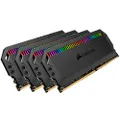 Corsair Dominator Platinum RGB 64GB (4x16GB) DDR4 3600 (PC4-28800) C16 1.35V Desktop Memory - Black