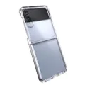 Speck Products Presidio Perfect Clear Flip Samsung Galaxy Z Flip4 5G Case,Polycarbonate,Foldable Clear/Clear