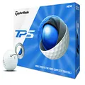 TaylorMade TP5 Golf Balls, Dozen, White