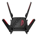 ASUS ROG Rapture WiFi 6 AX Gaming Router (GT-AX6000) - Dual Band 2.5G WAN/LAN Ports, Quad-Core 2.0Ghz CPU, Triple-Level Game Acceleration, AiMesh Compatible, Lifetime Internet Security, Instant Guard