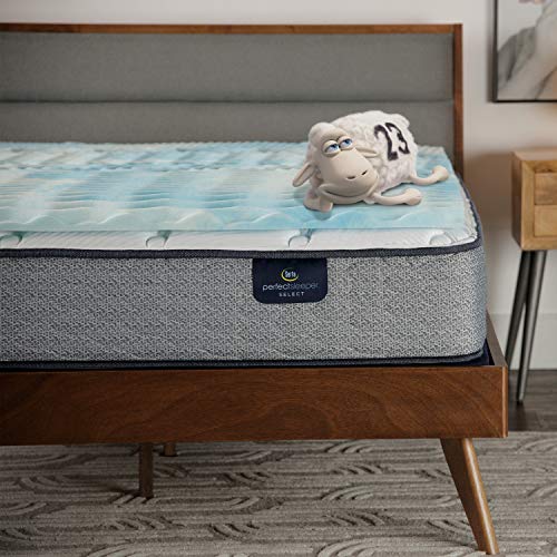Serta Comfort Zone Cooling Memory Foam Mattress Topper, 1.5 Inch, King