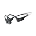 Shokz OpenRun Mini Size Bone Conduction Sports Headphones, Bluetooth Wireless Earphones with Mic, 8H Playtime, Open-Ear Waterproof Headset for Running, Workout, Driving (Cosmic Black)