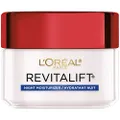 L'Oreal Paris Skincare Revitalift Anti-Aging Night Cream, Face Moisturizer with Pro-Retinol and Centella Asiatica, Paraben Free, Non-Comedogenic, Suitable for Sensitive Skin, 48 g