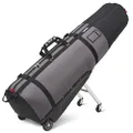 Sun Mountain 2020 ClubGlider Journey Golf Travel Bag (Black-Gunmetal)