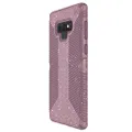 Speck Products Compatible Phone Case for Samsung Galaxy Note9, Presidio Grip + Glitter Case, Starlit Purple with Gold Glitter/Cattleya Pink