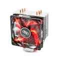 DEEPCOOL GAMMAXX 400 CPU Cooler 4 Heatpipes PWM Fan Red LED INTEL/AMD AM4 Compatible